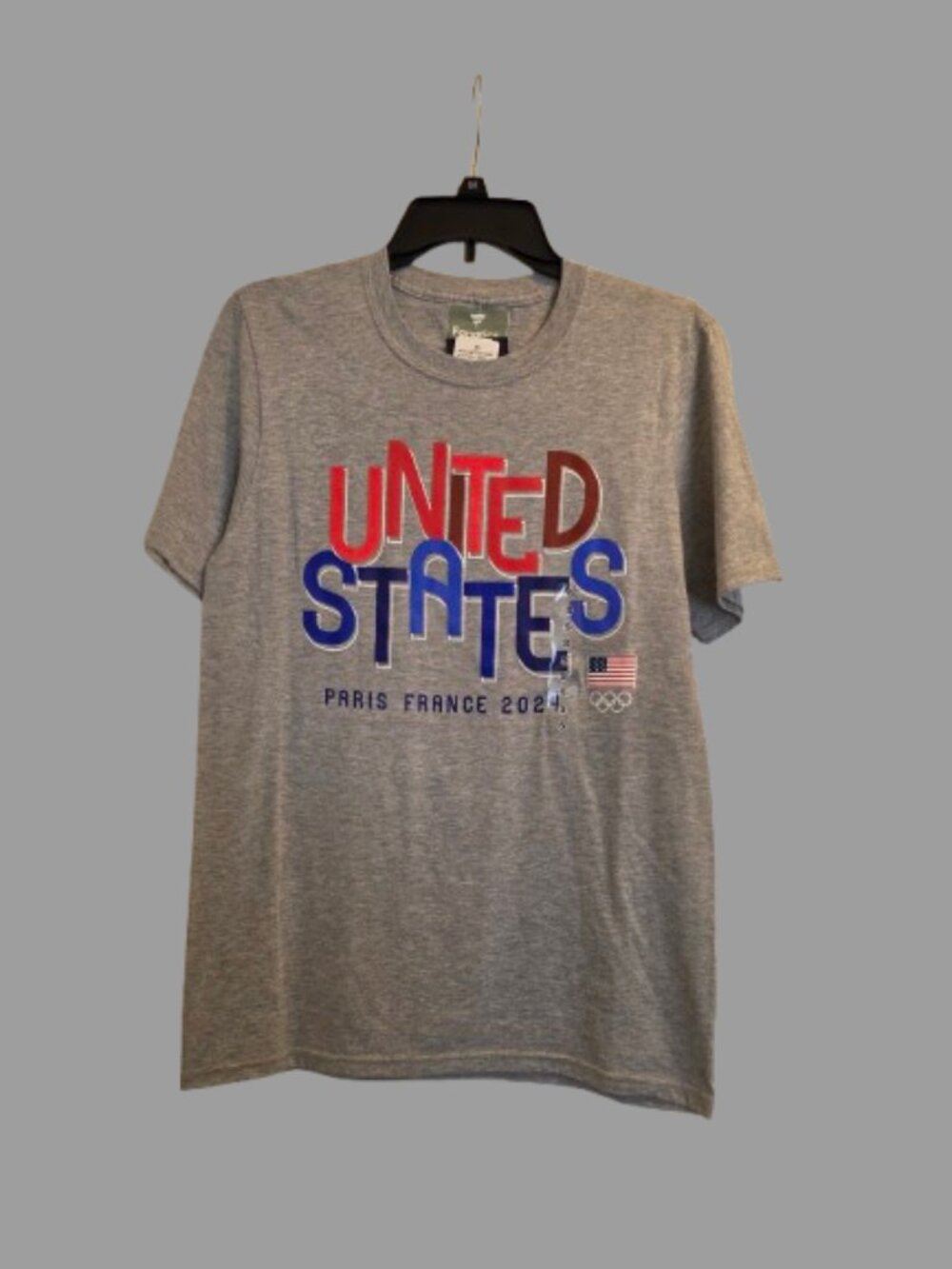 FANATICS UNITED STATES PARIS FRANCE 2024 OLYMPIC ADULT T-SHIRT (S/P/CH)